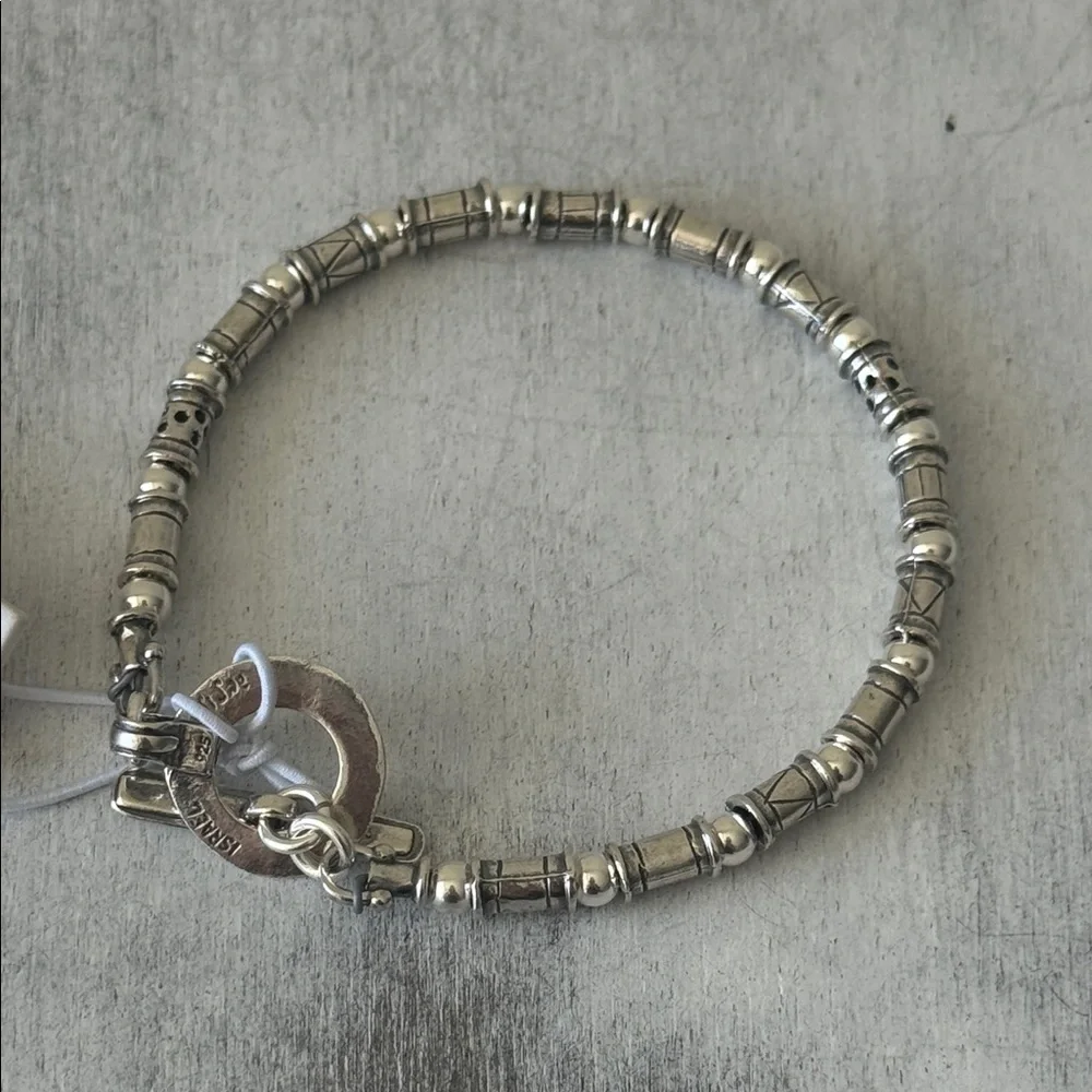 Shablool Israel 925 Sterling Silver Beaded Balls Charming Bracelet
